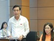 ĐBQH Nguyễn Cao Sơn (đoàn Phú Thọ) thảo luận tại tổ chiều 3/8 