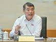 Thủ tướng Chính phủ Lê Minh Hưng phát biểu thảo luận tại tổ sáng 19/8.