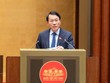 Đại tướng Lương Tam Quang, Bộ trưởng Bộ Công an trình bày Báo cáo tóm tắt giải trình, tiếp thu, chỉnh lý dự thảo Nghị quyết trước Quốc hội sáng 24/8