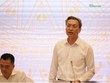 Thiếu tướng Nguyễn Quốc Toản, Chánh văn phòng, Người Phát ngôn Bộ Công an trả lời tại Họp abso Chính phủ chiều 3/9 - Ảnh: M. Minh