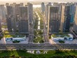 Phối cảnh Quảng trường Trung tâm – không gian kết nối Khu đô thị Đa mục tiêu Lĩnh Nam và Khu đô thị Định cư Lĩnh Nam (Hà Nội) do liên danh có Tập đoàn Tương Lai Sông Hồng triển khai.