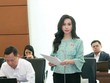 Đại biểu Lê Nữ Thùy Dương (đoàn Đồng Nai) đề nghị luật hoá quy định chứng khoán hoá khoản nợ