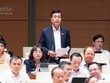 Đại biểu Nguyễn Cao Sơn (đoàn Phú Thọ) phát biểu tại hội trường sáng 31/10