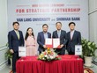 Ngân hàng Shinhan hợp tác với Đại học Văn Lang triển khai hệ thống thu học phí “School Banking”