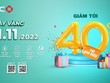 Ngày vàng 11/11/2022: Đón siêu ưu đãi tới 40% tại BIC