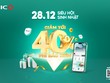Ngày 28/12, BIC siêu ưu đãi tới 40% 