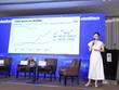 Bà Cao Thị Thanh Hương - Phó giám đốc Bộ phận Nghiên cứu và Tư vấn của Savills trình bày tại Hội thảo. Ảnh: Lê Toàn