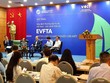 EVFTA đã chính thức có hiệu lực được gần 2 tháng, một số doanh nghiệp đã được hưởng những lợi ích đầu tiên từ Hiệp định này. (Ảnh: Thế Hải)