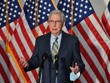 Lãnh đạo phe đa số tại Thượng viện Mỹ Mitch McConnell phát biểu trong một cuộc họp báo ở Washington, DC. Ảnh: AFP/TTXVN