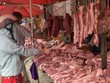 Các mặt hàng thịt lợn đang giảm giá tại các chợ truyền thống tại TP Hồ Chí Minh. 