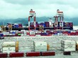 Tàu lớn vào làm hàng tại cảng container quốc tế Hải Phòng. Ảnh: Duy Thính (báo Hải Phòng).