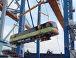 Đoàn tàu metro thứ 3 đã về tới Việt Nam (Ảnh: MRB).