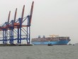 Tàu vận chuyển container Margrethe Maersk cập cảng Cái Mép - Thị Vải hồi cuối tháng 10/2020.