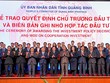 Các dự án được trao chủ trương đầu tư và Biên bản ghi nhớ hợp tác đầu tư tại Hội nghị xúc tiến đầu tư Quảng Bình 2021.
