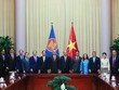 Chủ tịch nước Nguyễn Xuân Phúc, Bộ trưởng Ngoại giao Bùi Thanh Sơn và các Đại sứ, Đại biện ASEAN