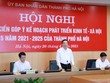 Chủ tịch UBND thành phố Hà Nội Chu Ngọc Anh điều hành Hội nghị