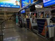 Các quầy làm thủ tục dành cho hành khách trước khi lên máy bay tại sân bay Tân Sơn Nhất ngừng hoạt động từ cuối tháng 7/2021 đến nay.