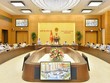 Một phiên họp của Ủy ban Thường vụ Quốc hội.