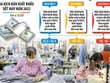 Các doanh nghiệp dệt may đã có khá nhiều đơn hàng cho năm 2022, song đang đối mặt với vấn đề thiếu lao động. Ảnh: đức thanh. Đồ họa: Đan Nguyễn