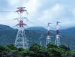 Hệ thống truyền tải điện do Trungnam Group đầu tư.