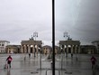 Quảng trường Pariser Platz phía trước Cổng thành Brandenburg, Berlin, Đức. (Ảnh AFP)