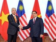 Thủ tướng Phạm Minh Chính chủ trì lễ đón Thủ tướng Malaysia Dato' Sri Ismail Sabri bin Yaakob (Ảnh: Nhật Bắc)