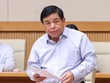 Bộ trưởng Bộ Kế hoạch và Đầu tư Nguyễn Chí Dũng báo cáo Chính phủ tại Hội nghị Chính phủ với các địa phương và phiên họp thường kỳ Chính phủ tháng 6/2022