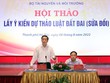 Bộ trưởng Trần Hồng Hà phát biểu tại Hội thảo.