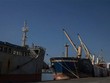 Một tàu chở hàng từ Nga đã dỡ phân bón lên xe tải tại Cảng Santos, ở Sao Paulo, Brazil. Ảnh: Nytimes.com
