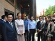 Chủ tịch Quốc hội Vương Đình Huệ, Tổng giám đốc UNESCO Audrey Azoulay cùng các đại biểu tại Lễ kỷ niệm 50 năm Công ước UNESCO 