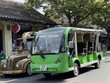 Quảng Nam thí điểm vận chuyển hành khách du lịch bằng xe điện 4 bánh trên địa bàn TP.Hội An vào năm 2019. Ảnh: T.C