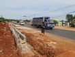 Thi công cải tạo Quốc lộ 19 qua Gia Lai. (Ảnh: Lê Anh - Báo Gia Lai).