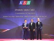 KSB và ông Phan Tấn Đạt, Chủ tịch HĐQT nhận giải thưởng Doanh nghiệp và doanh nhân xuất sắc châu Á lần thứ 2 liên tiếp