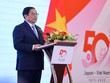 Thủ tướng Chính phủ Phạm Minh Chính khẳng định, hợp tác kinh tế - thương mại - đầu tư giữa Việt Nam và Nhật Bản luôn được đặc biệt chú trọng, đẩy mạnh toàn diện. (Ảnh: Nhật Bắc)