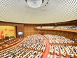 Một phiên họp toàn thể của Quốc hội khoá XV.