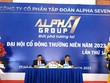 Quang cảnh ĐHĐCĐ thường niên Tập đoàn Alpha Seven (HNX: DL1) ngày 25/6.