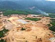 Quang cảnh mỏ đá của Công ty TNHH Đầu tư phát triển nông lâm Quảng Nam.