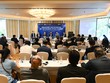 Toàn cảnh phiên thảo luận chia sẻ thông tin với các nhà đầu tư quốc tế tại Hội nghị.