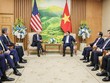 Thủ tướng Chính phủ Phạm Minh Chính hội kiến Tổng thống Hợp chúng quốc Hoa Kỳ Joe Biden (Ảnh: Đức Thanh)