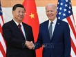 Tổng thống Mỹ Joe Biden (phải) và Chủ tịch Trung Quốc Tập Cận Bình (trái) tại cuộc gặp ở Bali, Indonesia, ngày 14/11/2022. Ảnh tư liệu: AFP/TTXVN