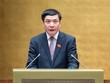 Tổng thư ký Quốc hội Bùi Văn Cường báo cáo tóm tắt tổng hợp nội dung thẩm tra của các cơ quan của Quốc hội.