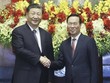 Chủ tịch nước Võ Văn Thưởng và Tổng Bí thư, Chủ tịch nước Trung Quốc (Ảnh: TTXVN)