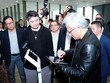 Ông Jensen Huang, Chủ tịch Tập đoàn Nvidia (ngoài cùng bên phải) thăm Trung tâm Đổi mới sáng tạo quốc gia. Ảnh: Đ.Trung