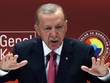 Tổng thống Thổ Nhĩ Kỳ Recep Tayyip Erdogan phát biểu tại Ankara ngày 30/5/2023. (Ảnh: AFP/TTXVN)