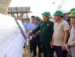 Lãnh đạo tỉnh Quảng Trị đi kiểm tra tiến độ các dự án giao thông trọng điểm