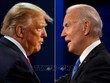 Cựu Tổng thống Mỹ Donald Trump (trái) và Tổng thống Joe Biden. Ảnh: AFP/ TTXVN
