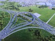 Phối cảnh 1 nút giao lập thể trên đường vành đai 3 TP.HCM.