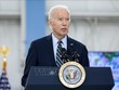 Tổng thống Mỹ Joe Biden phát biểu tại bang Pennsylvania. (Ảnh: AFP/TTXVN)