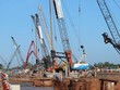 Thi công xây dựng cầu Đại Ngãi 2.