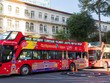 Xe buýt hai tầng thí điểm vận chuyển khách du lịch tại TP.HCM.